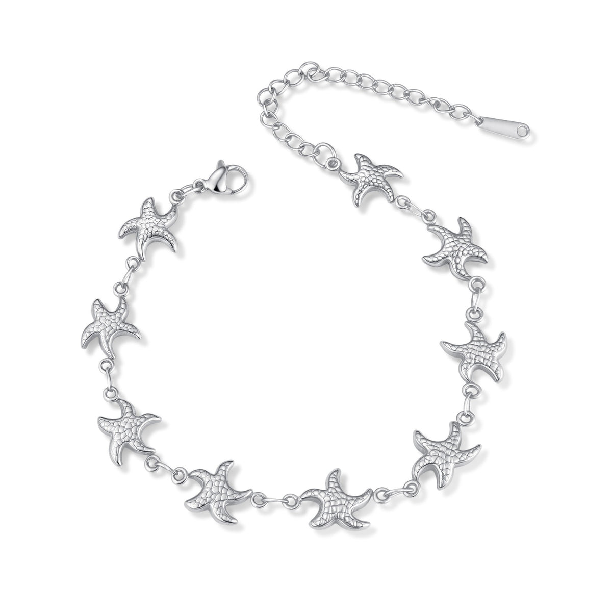 18k Boho Mixed Motif Link Bracelet