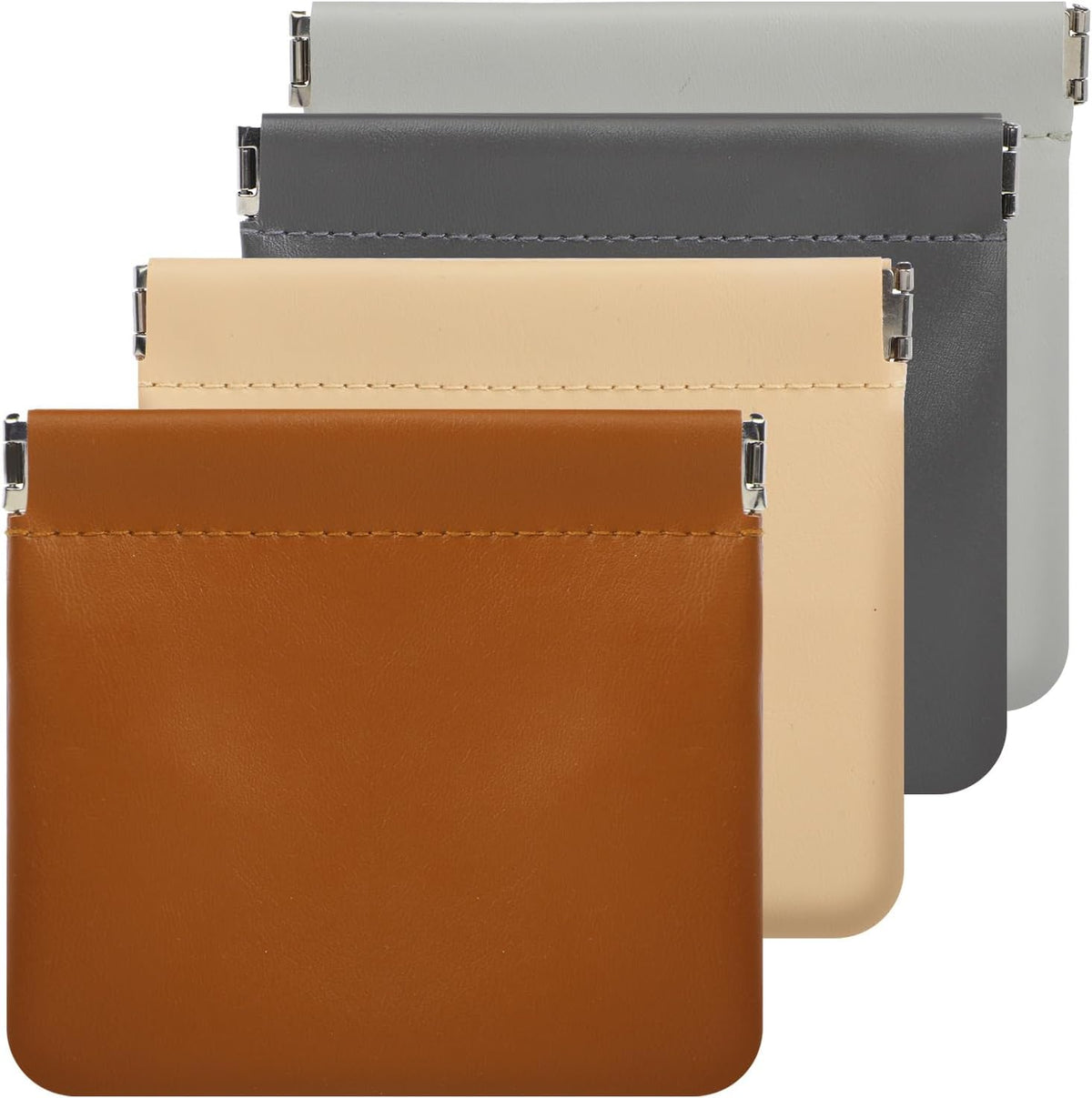 4pc Snap Closure Organize Pouches
