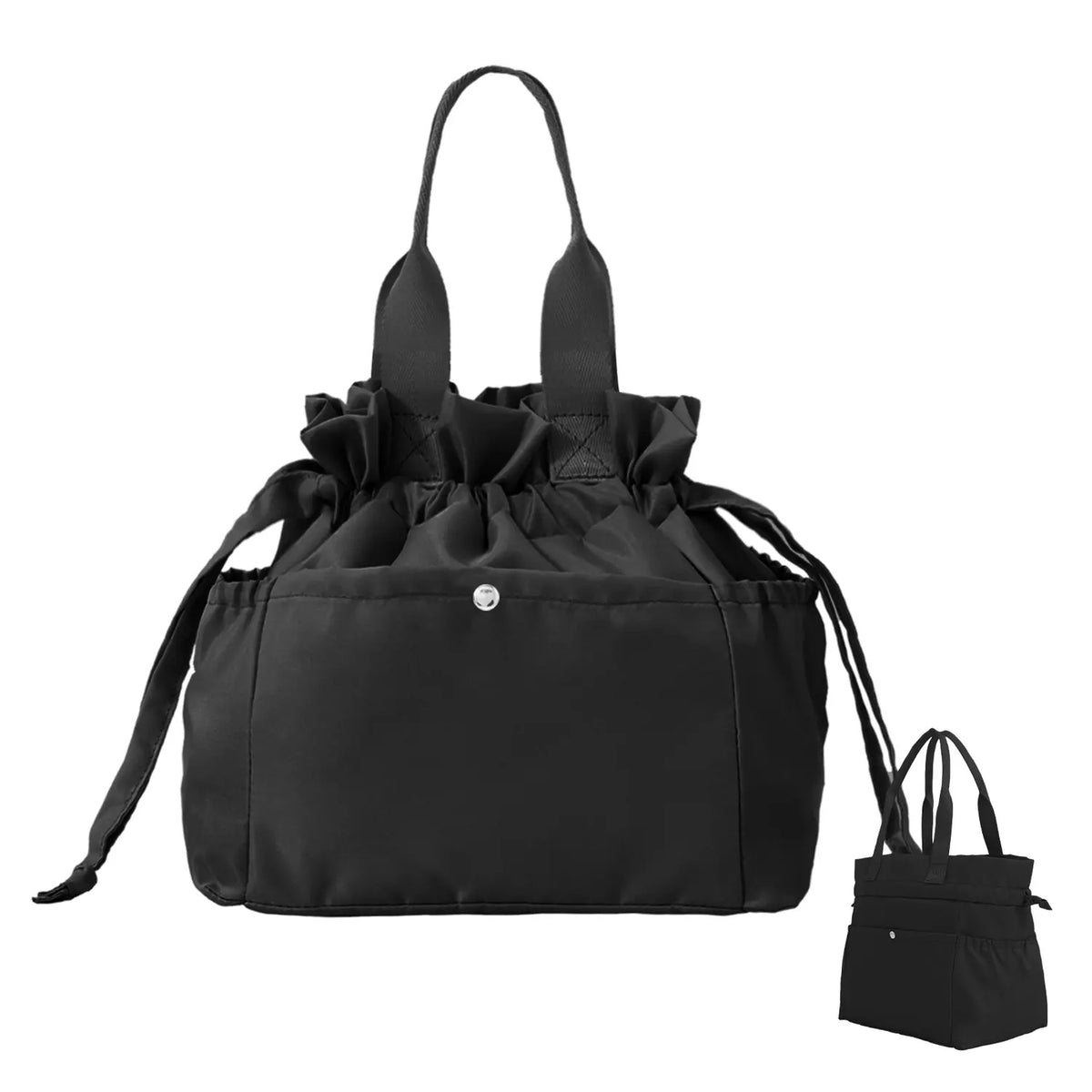 Large Waterproof Drawstring Lunch Bag