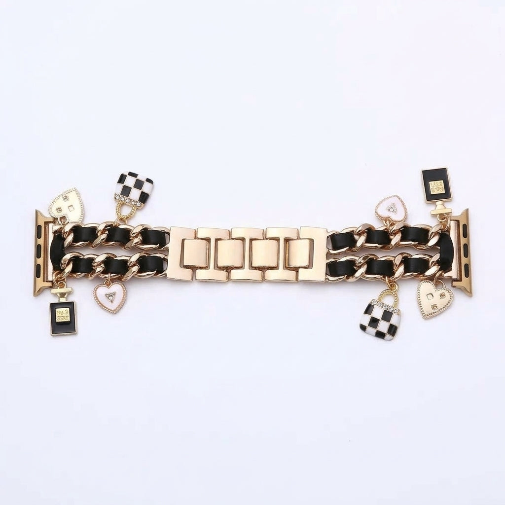 Elegant Apple Watch Charm Strap