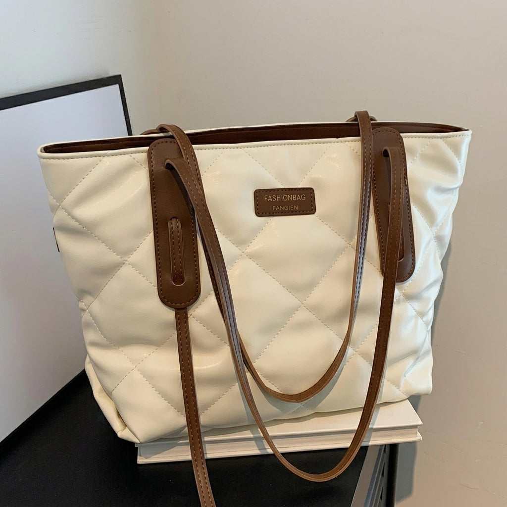 Classy Textured Tote Bag
