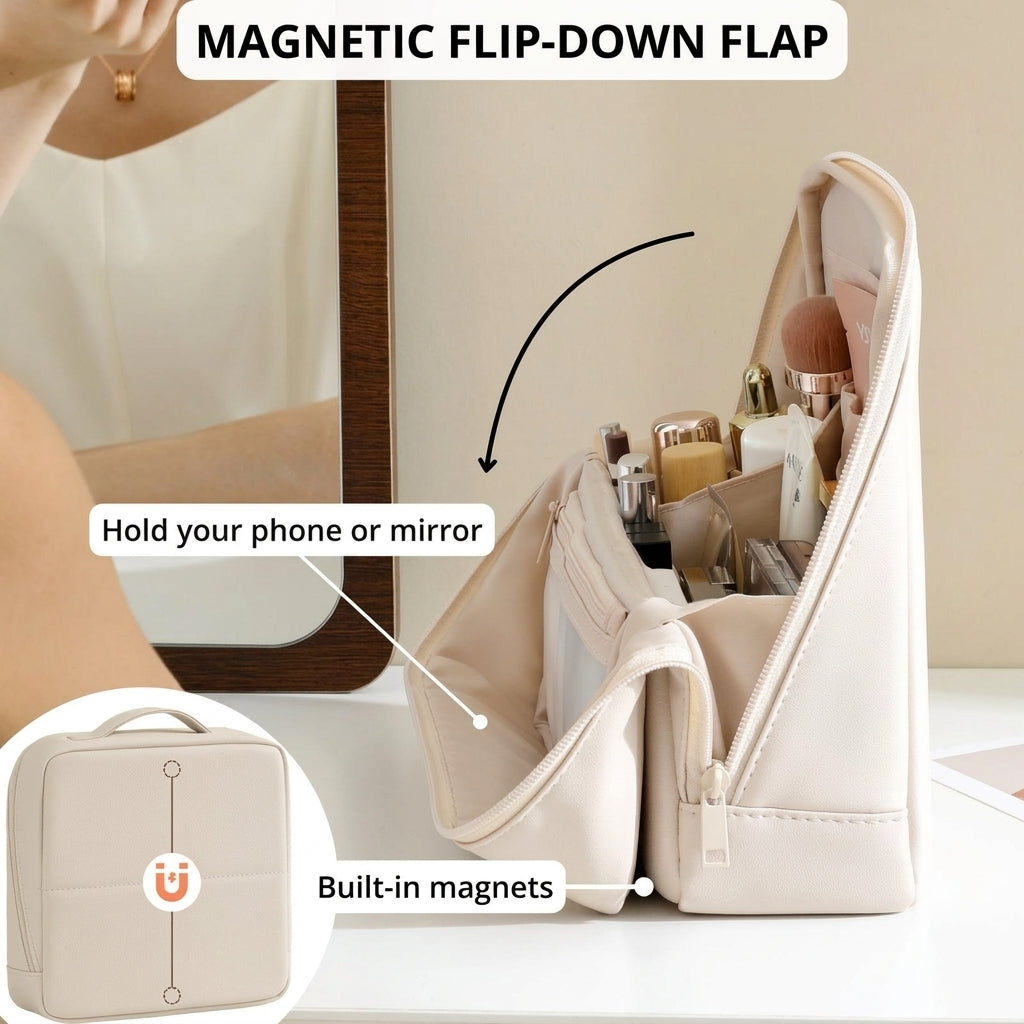 Minimalist Vanity Travel Makeup Bag