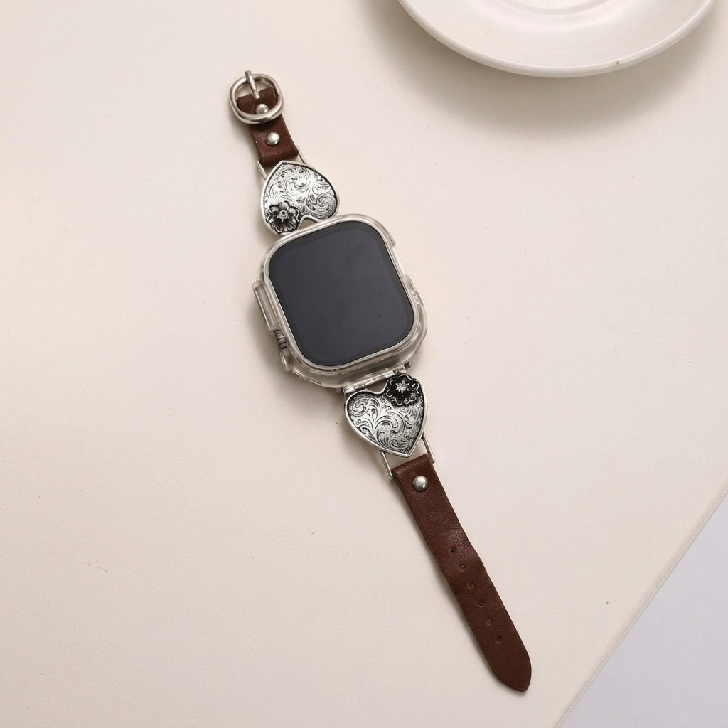 Vintage Heart Smart Watch Strap