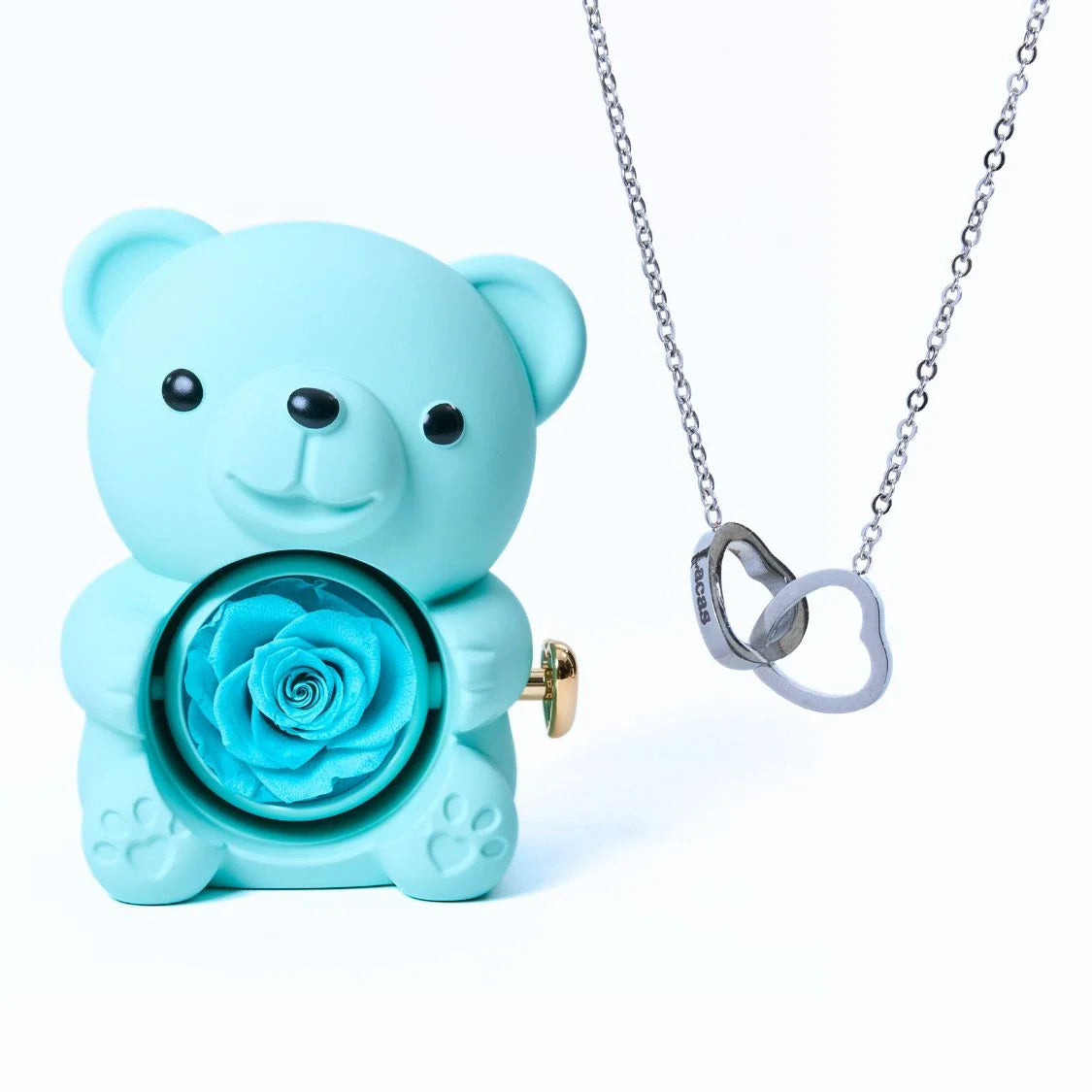 Milona™ Eternal Bear & Personalized Necklace