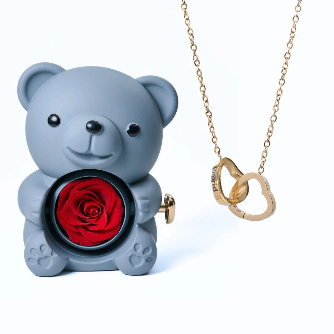 Milona™ Eternal Bear & Personalized Necklace