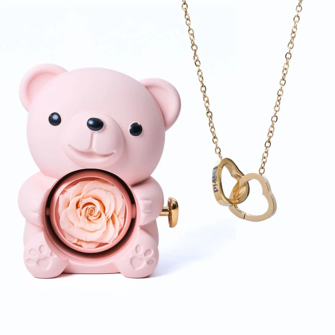 Milona™ Eternal Bear & Personalized Necklace