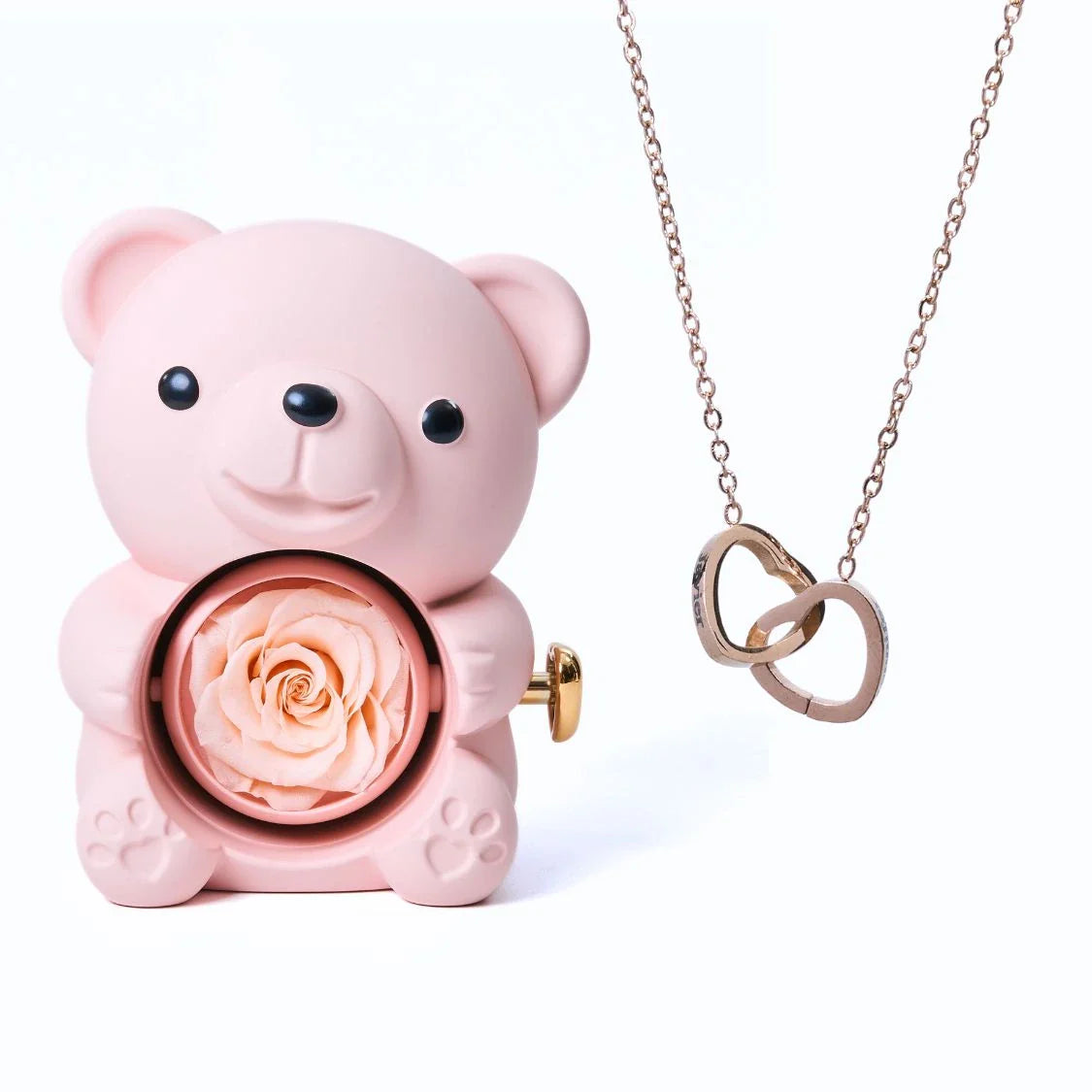 Milona™ Eternal Bear & Personalized Necklace