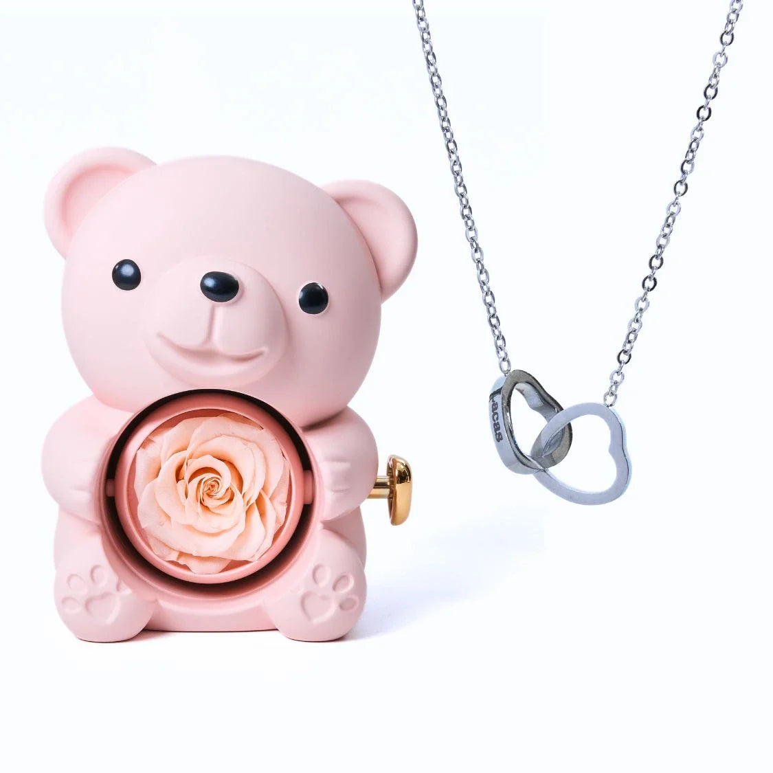Milona™ Eternal Bear & Personalized Necklace