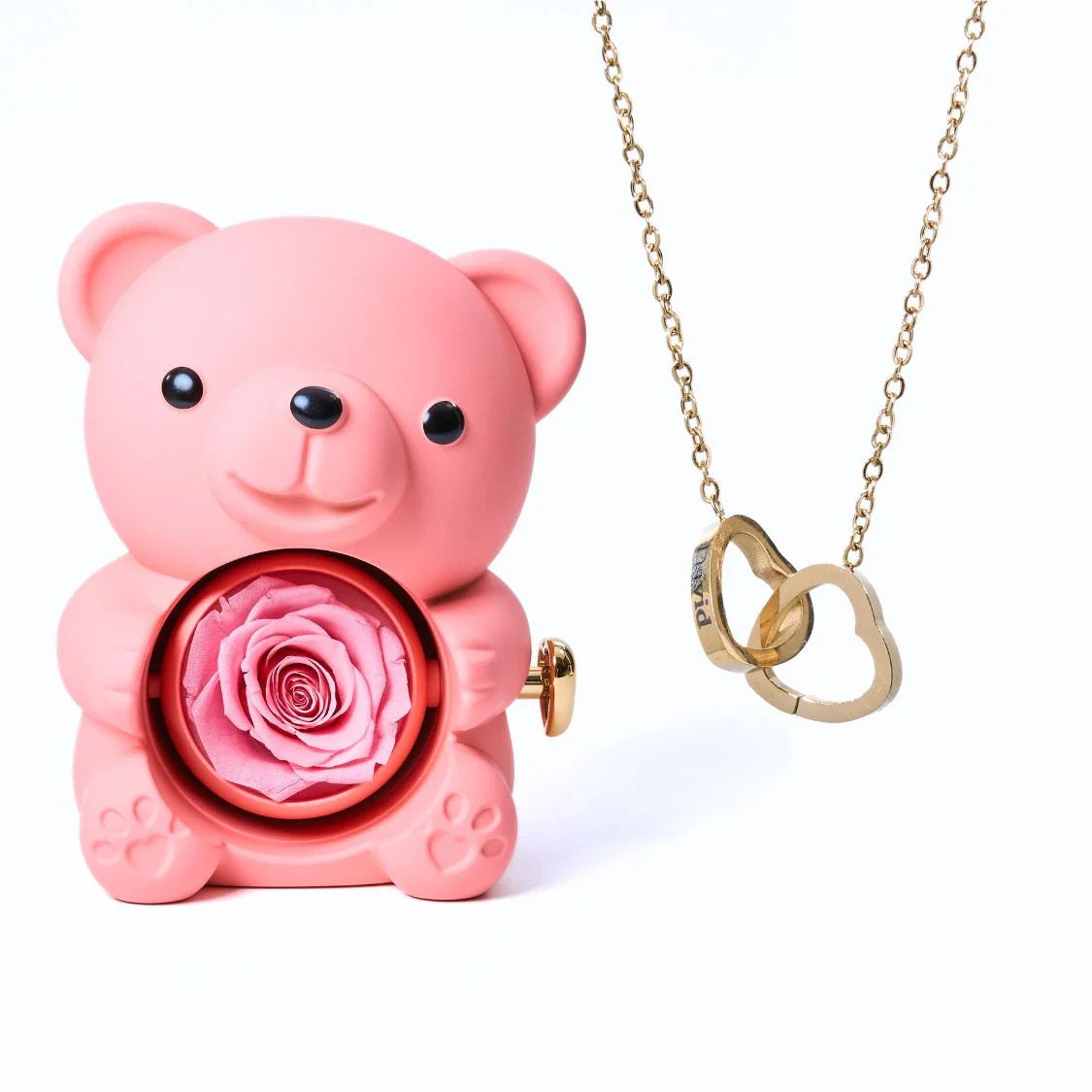 Milona™ Eternal Bear & Personalized Necklace