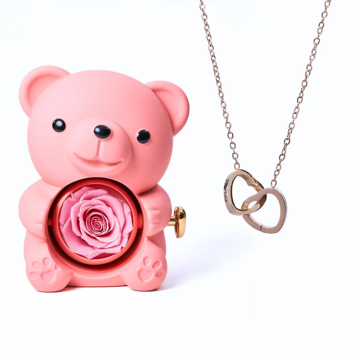 Milona™ Eternal Bear & Personalized Necklace