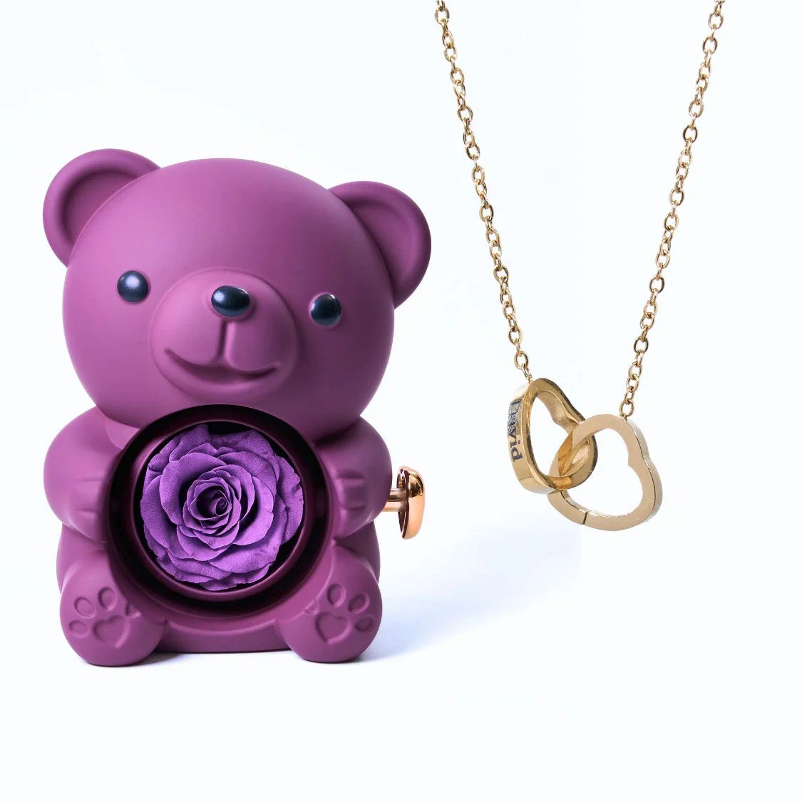 Milona™ Eternal Bear & Personalized Necklace