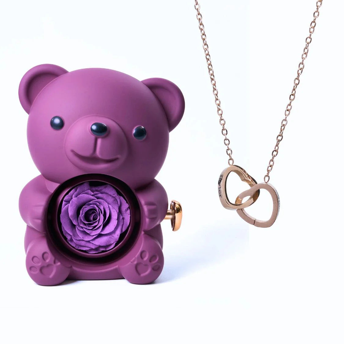 Milona™ Eternal Bear & Personalized Necklace