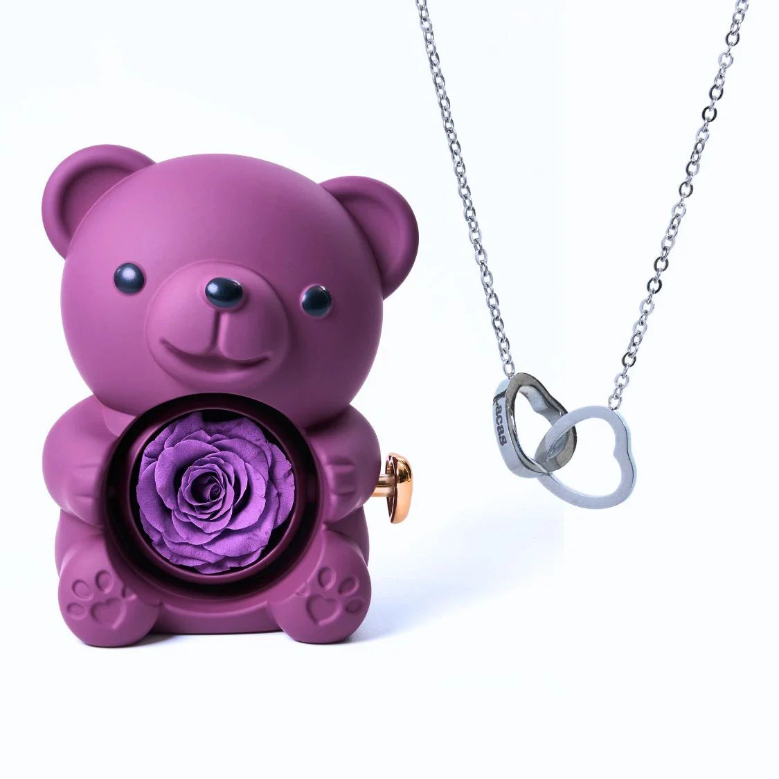 Milona™ Eternal Bear & Personalized Necklace