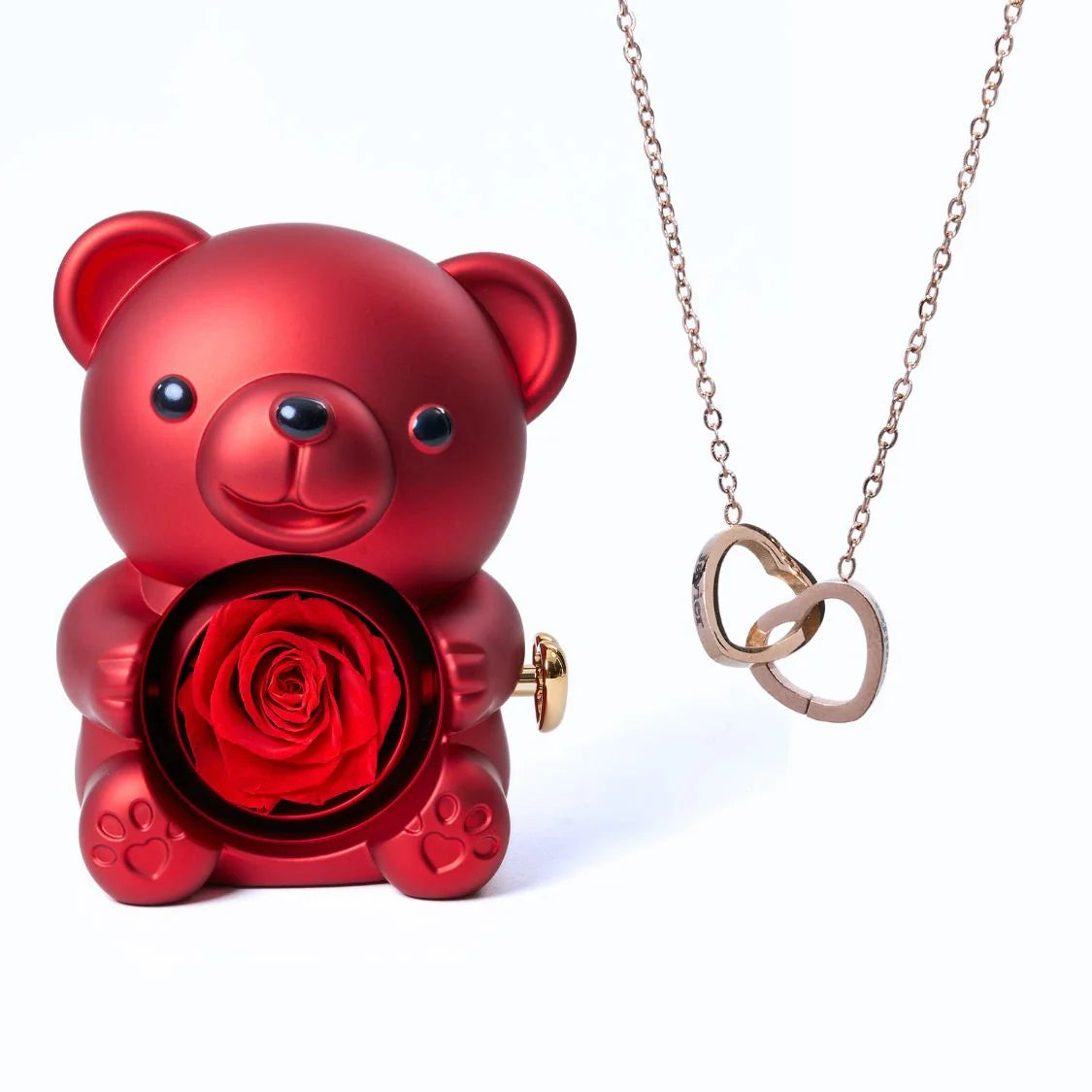 Milona™ Eternal Bear & Personalized Necklace