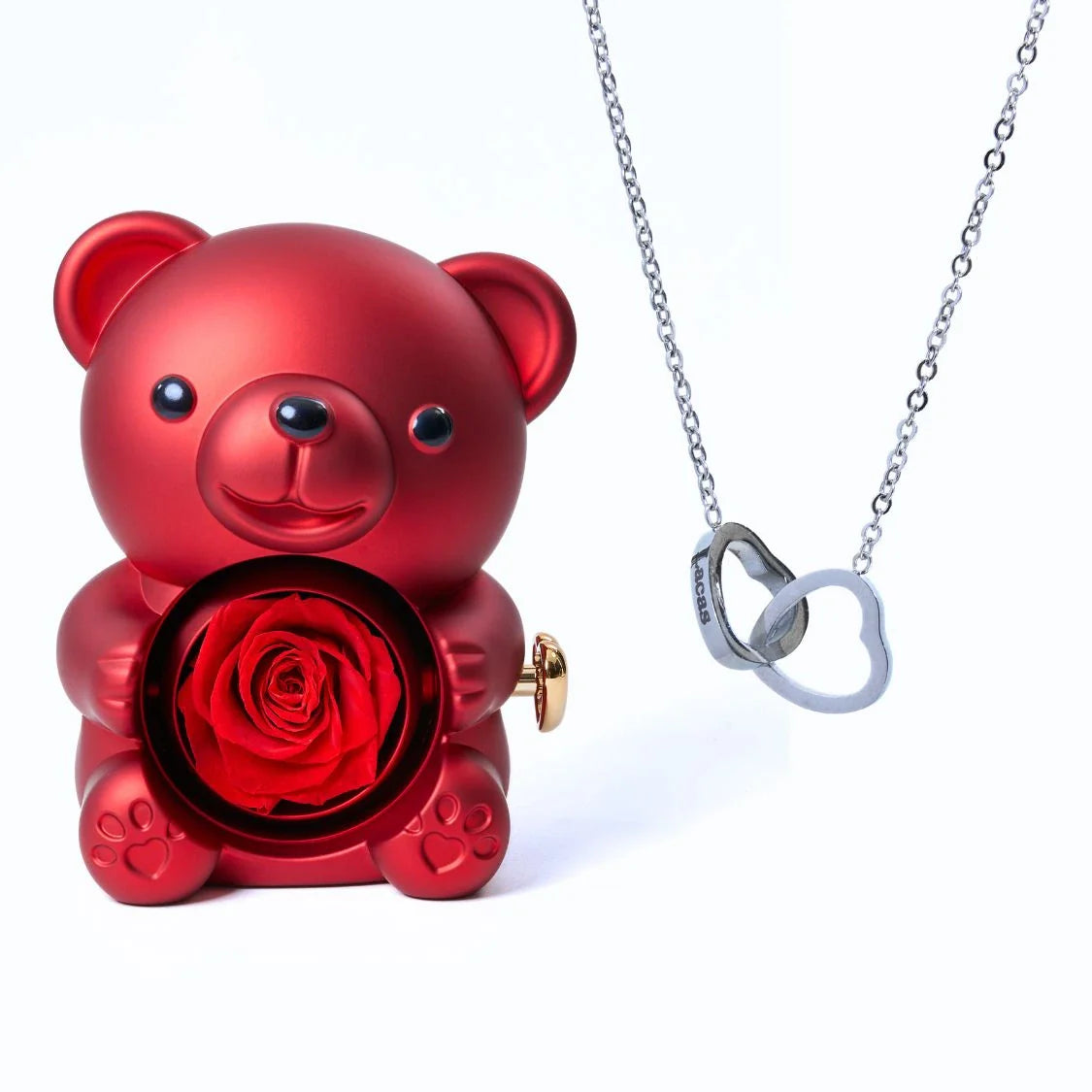 Milona™ Eternal Bear & Personalized Necklace