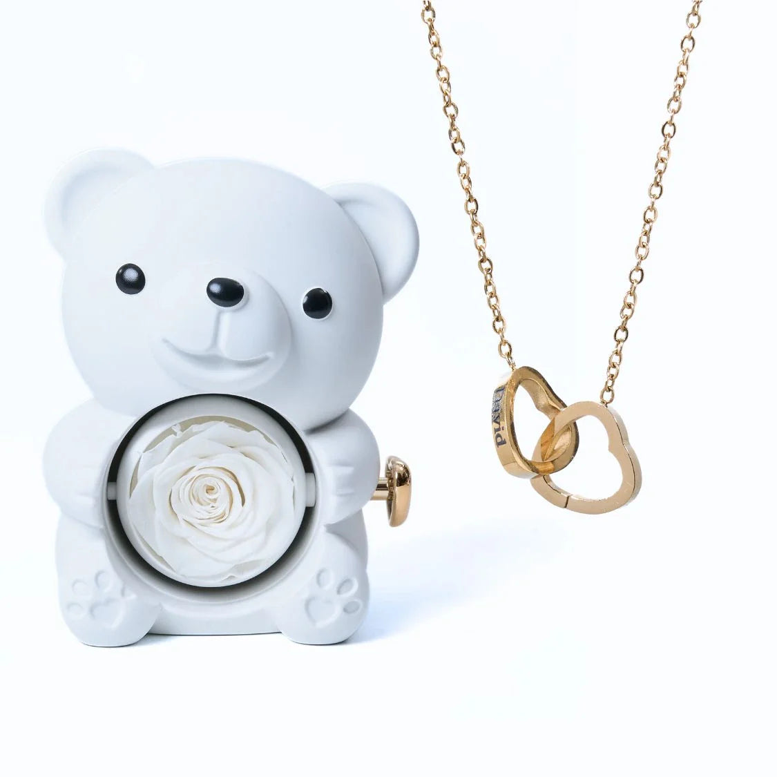 Milona™ Eternal Bear & Personalized Necklace