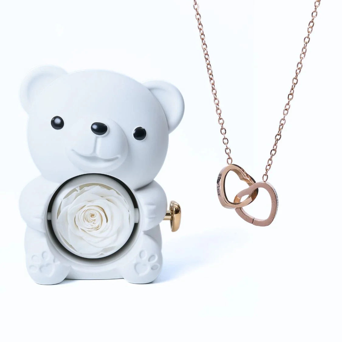 Milona™ Eternal Bear & Personalized Necklace