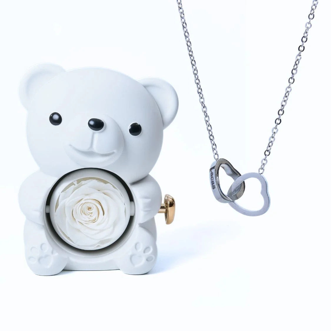 Milona™ Eternal Bear & Personalized Necklace