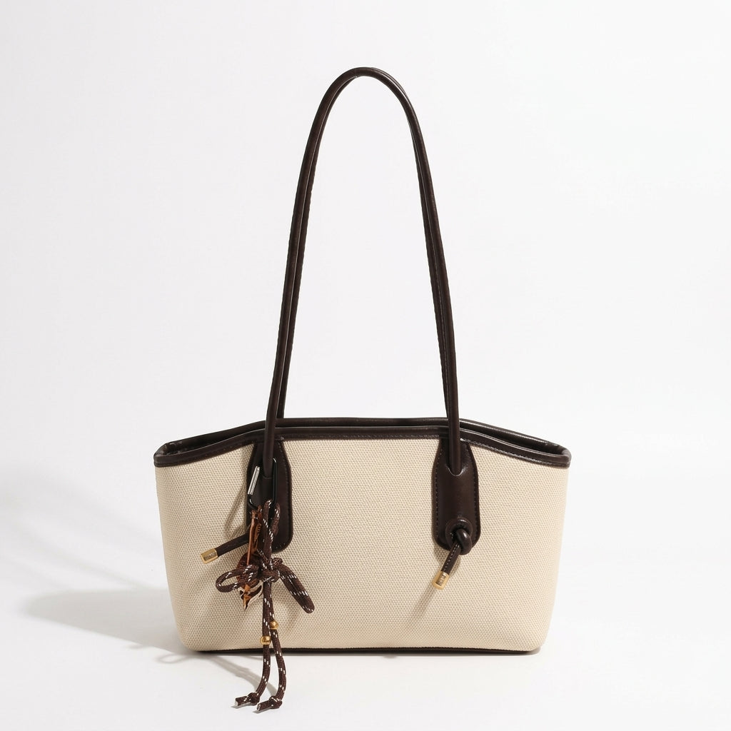 Minimalist Daily Zip Shoulder Bag