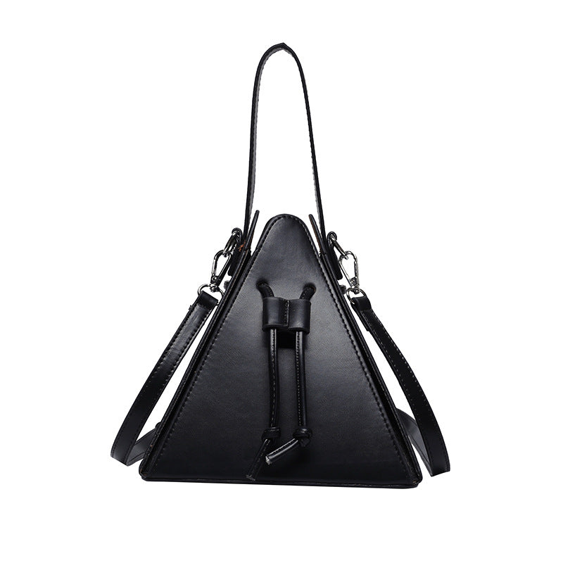 Triangle Shape Crossbody Shoulder Bag