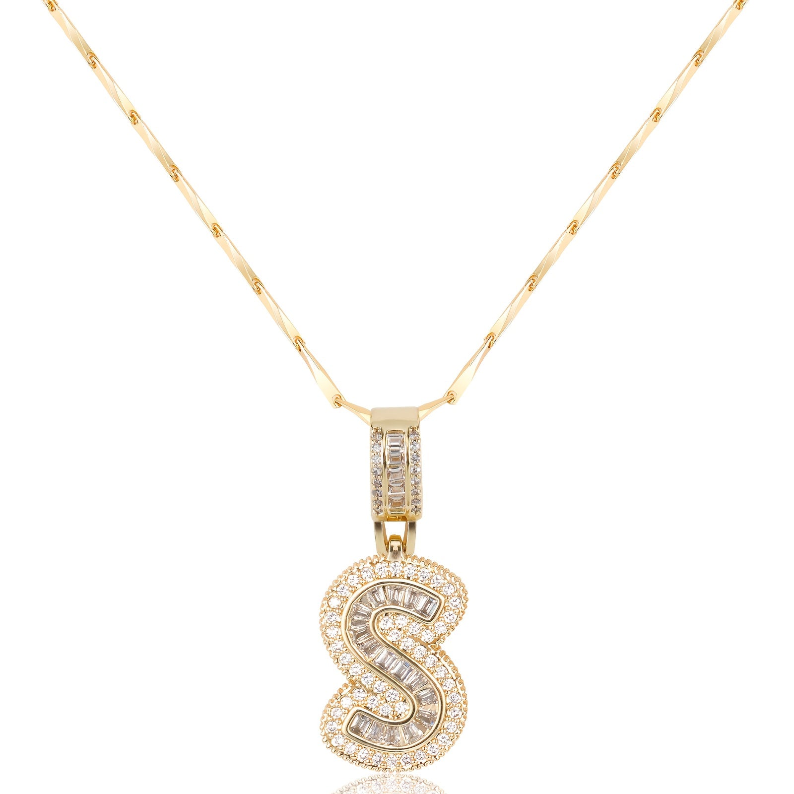 Bold Initial Necklace