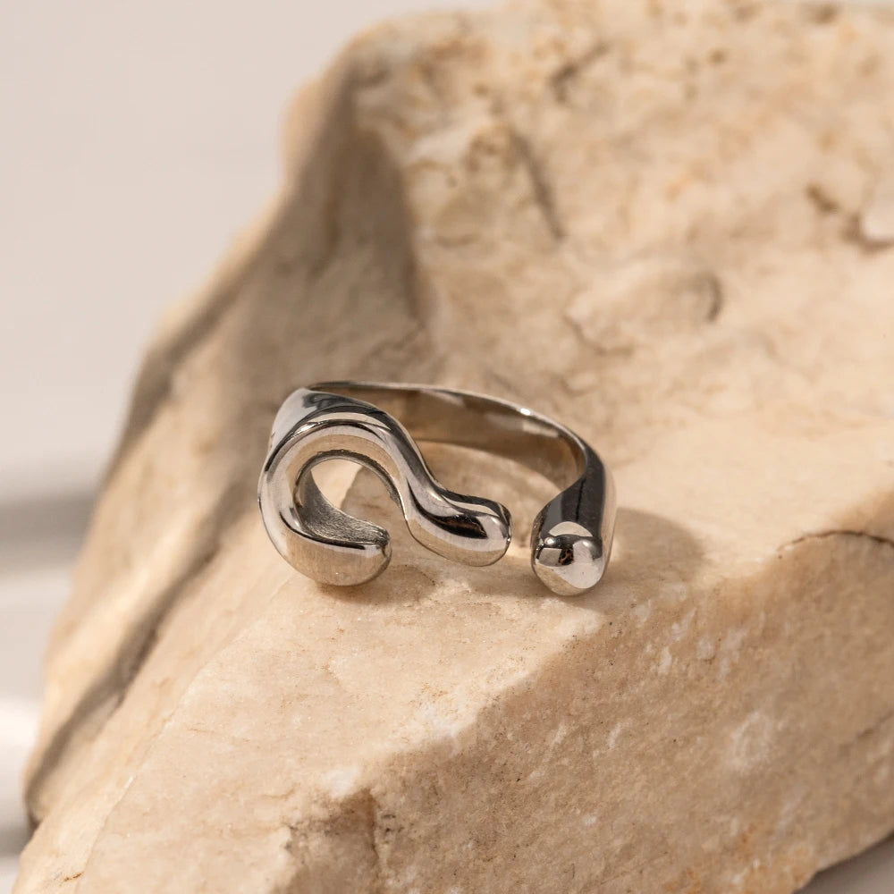 Dainty Confusion Question Ring