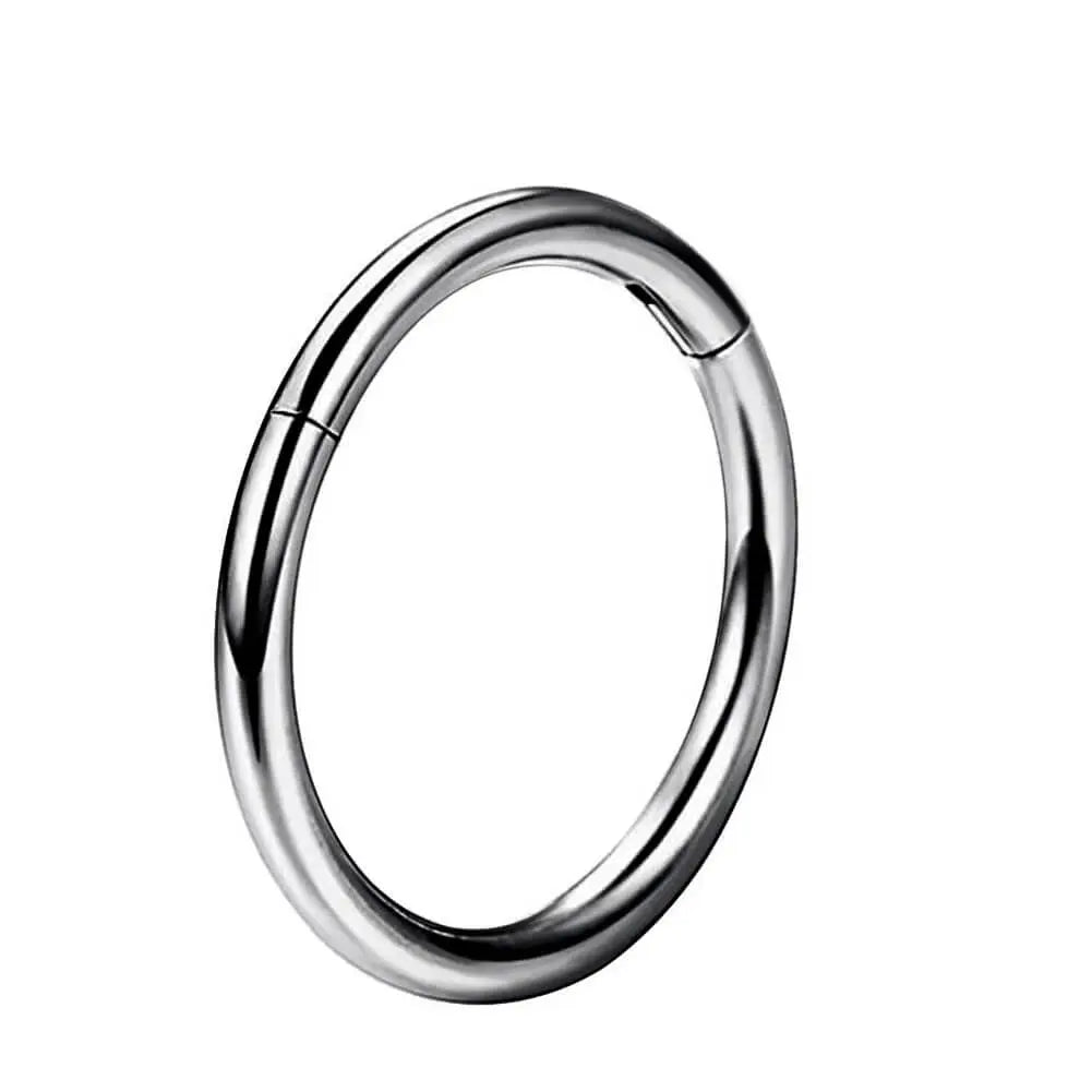 Minimalist Plain Hoop Nose Ring