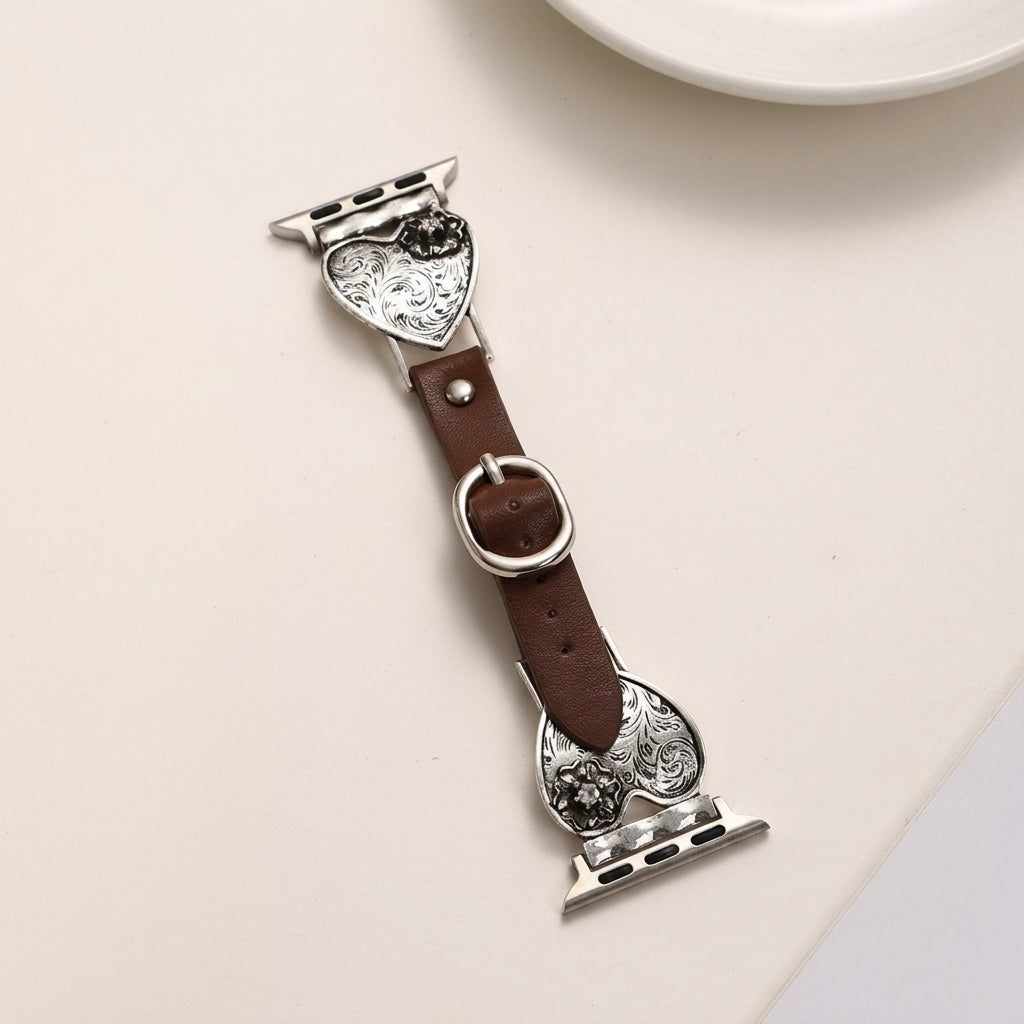 Vintage Heart Smart Watch Strap