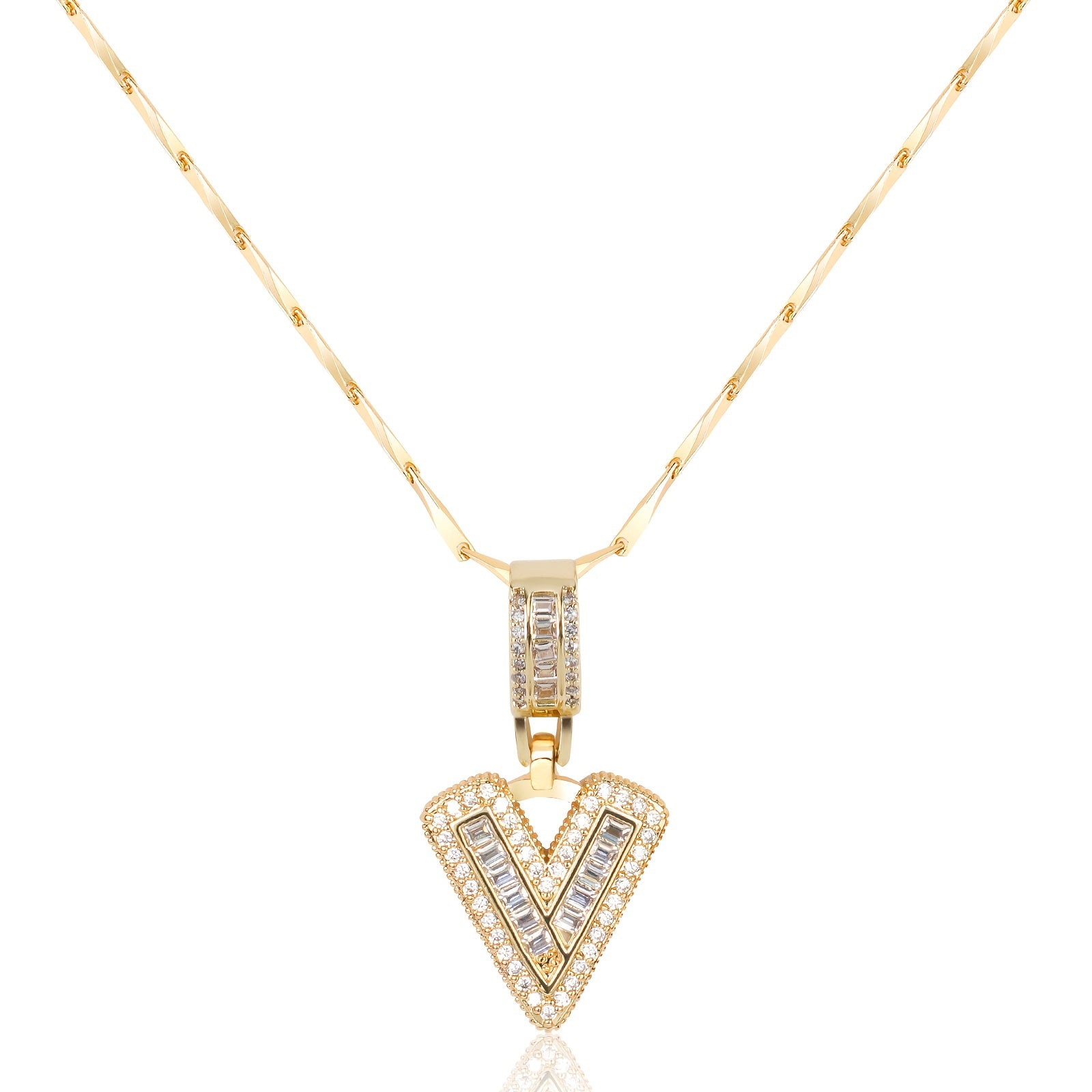 Bold Initial Necklace
