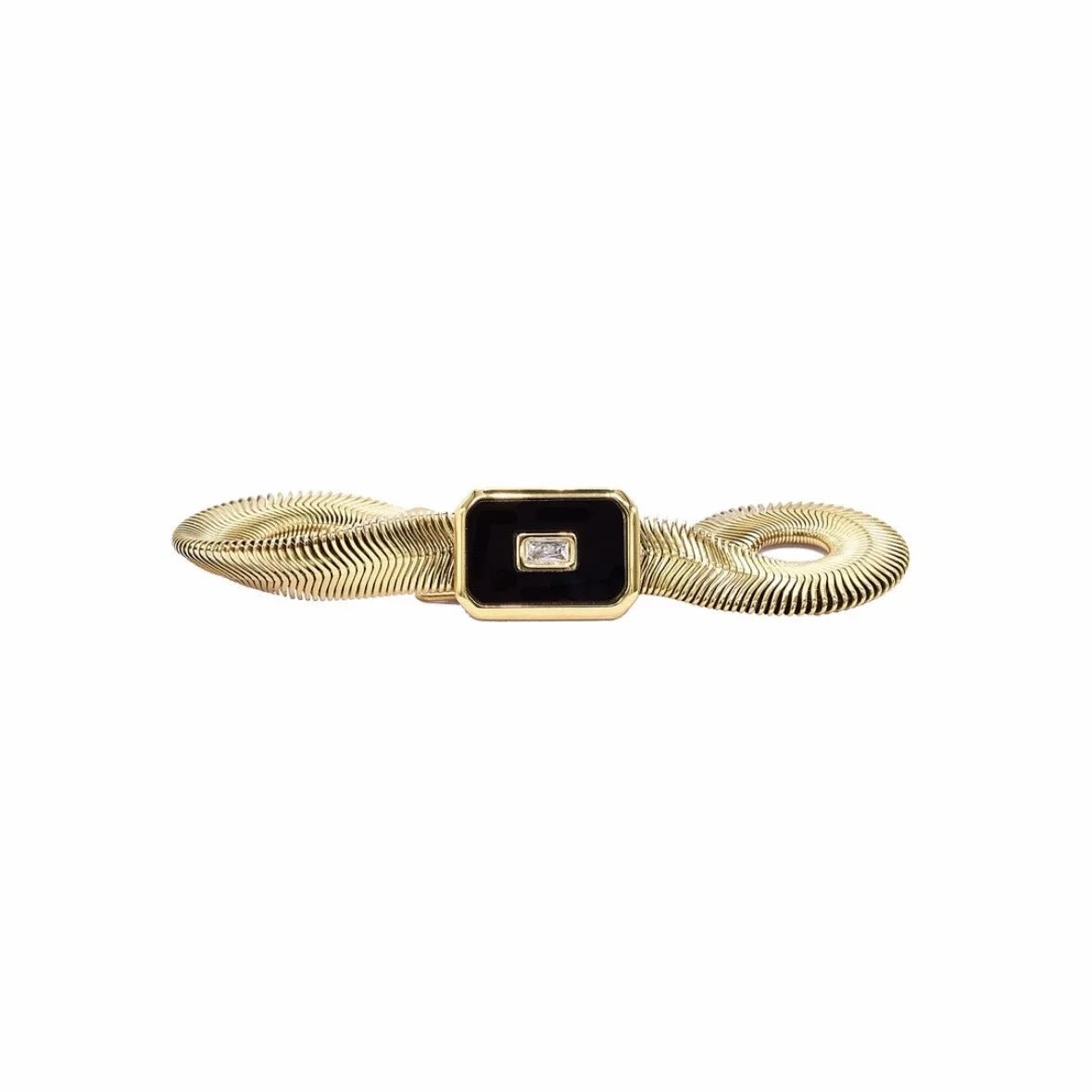 Chunky Chain & Herringbone Bracelets - Veinci