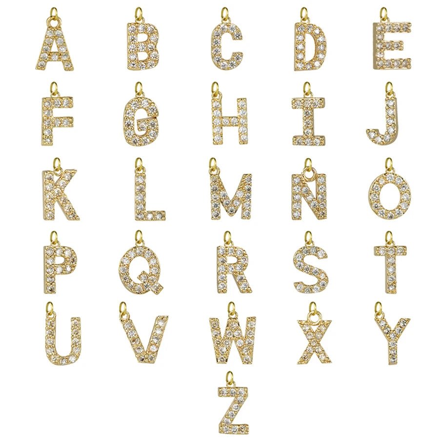 Classy Pearl Clasp Letter Initial Bracelets - Veinci