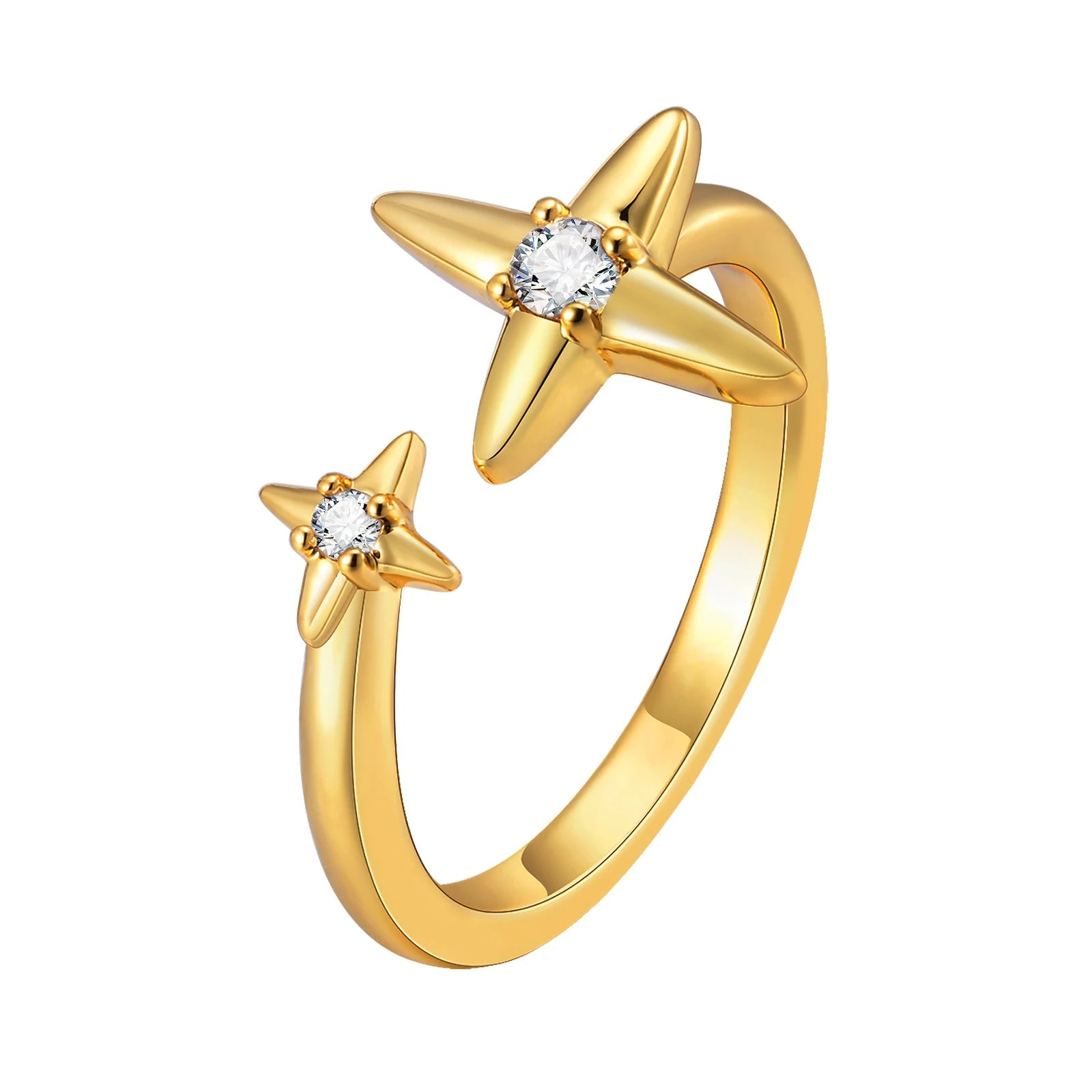 Dainty Diamond Adjustable Ring Stacks - Veinci
