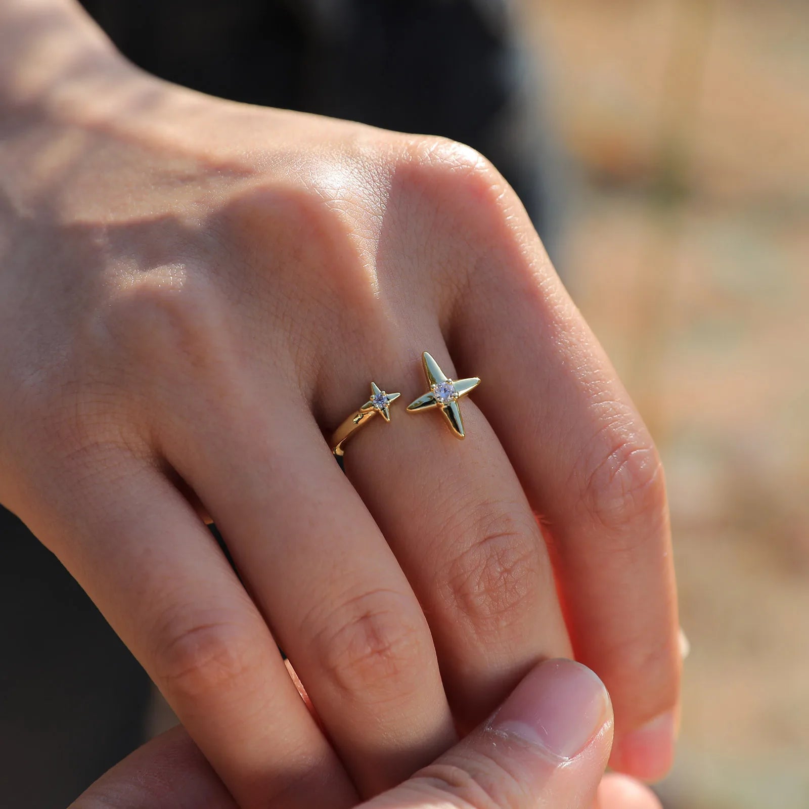 Dainty Diamond Adjustable Ring Stacks - Veinci