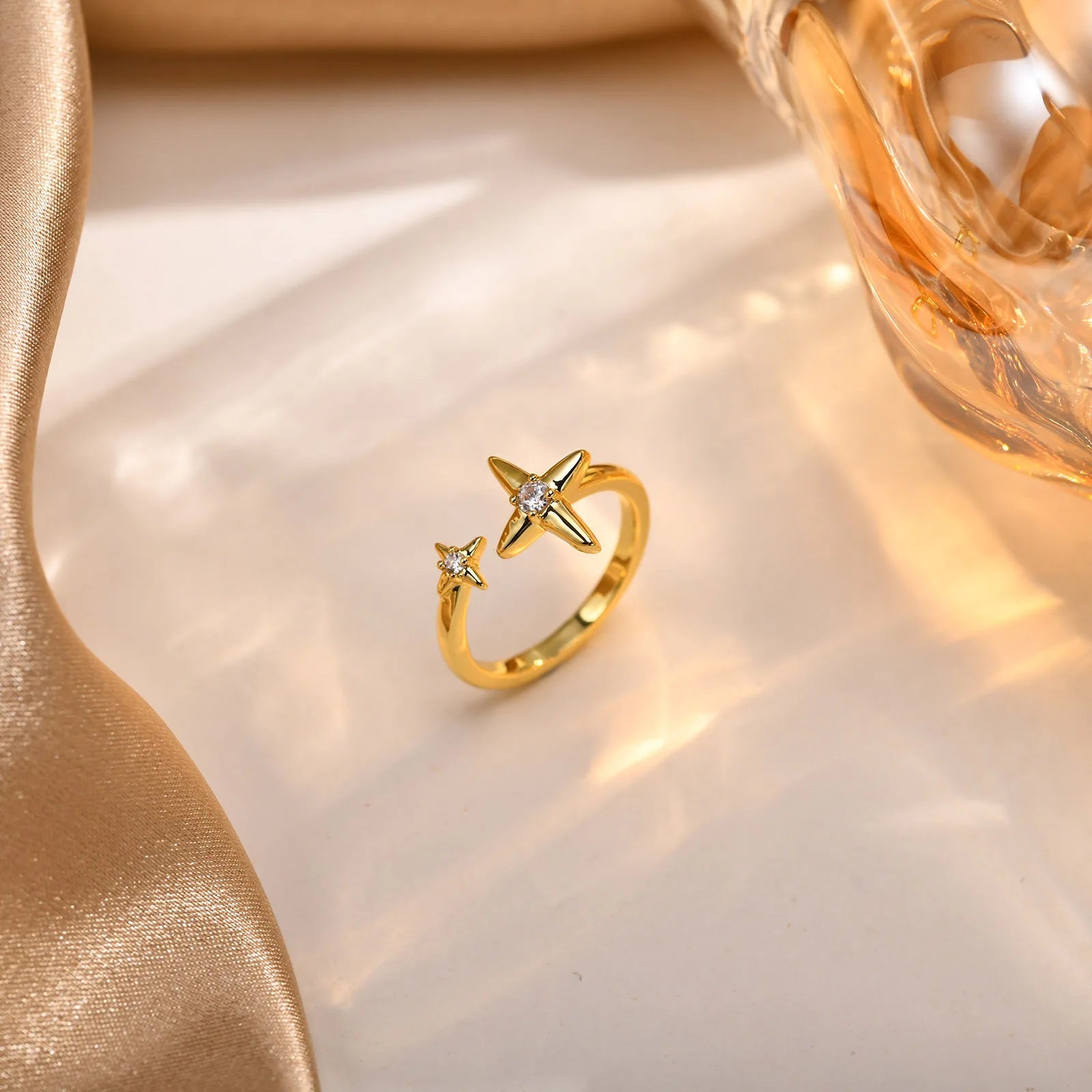 Dainty Diamond Adjustable Ring Stacks - Veinci