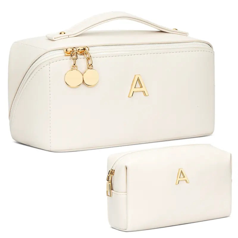 Personalized Initial Makeup Bag