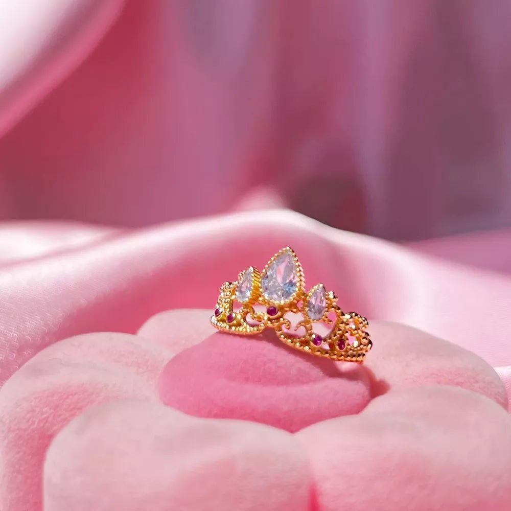 Rapunzel Crown Inspired Necklaces and Rings - Veinci