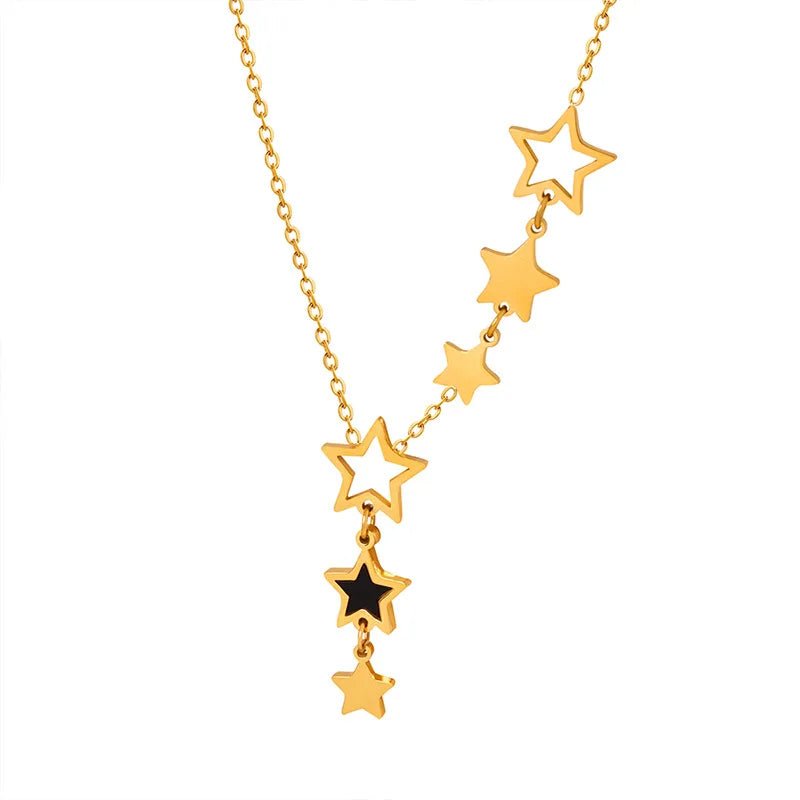 Shooting Star Celestial Necklace - Veinci