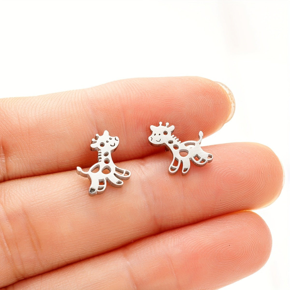 Cute Giraffe Stud Earrings