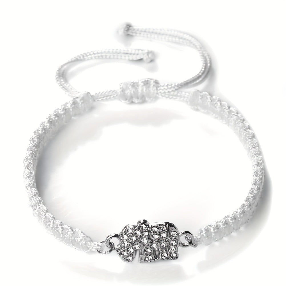 Adjustable Cute Elephant Bracelet