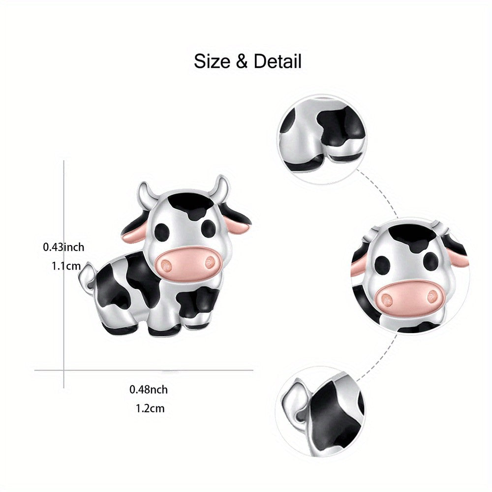 Cute Cow Stud Earrings