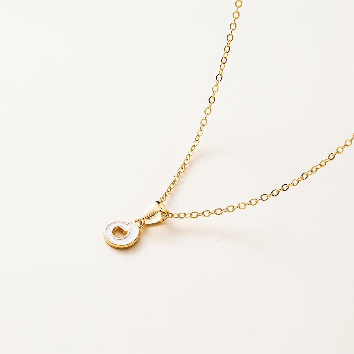 Dainty Letter Initial Necklace