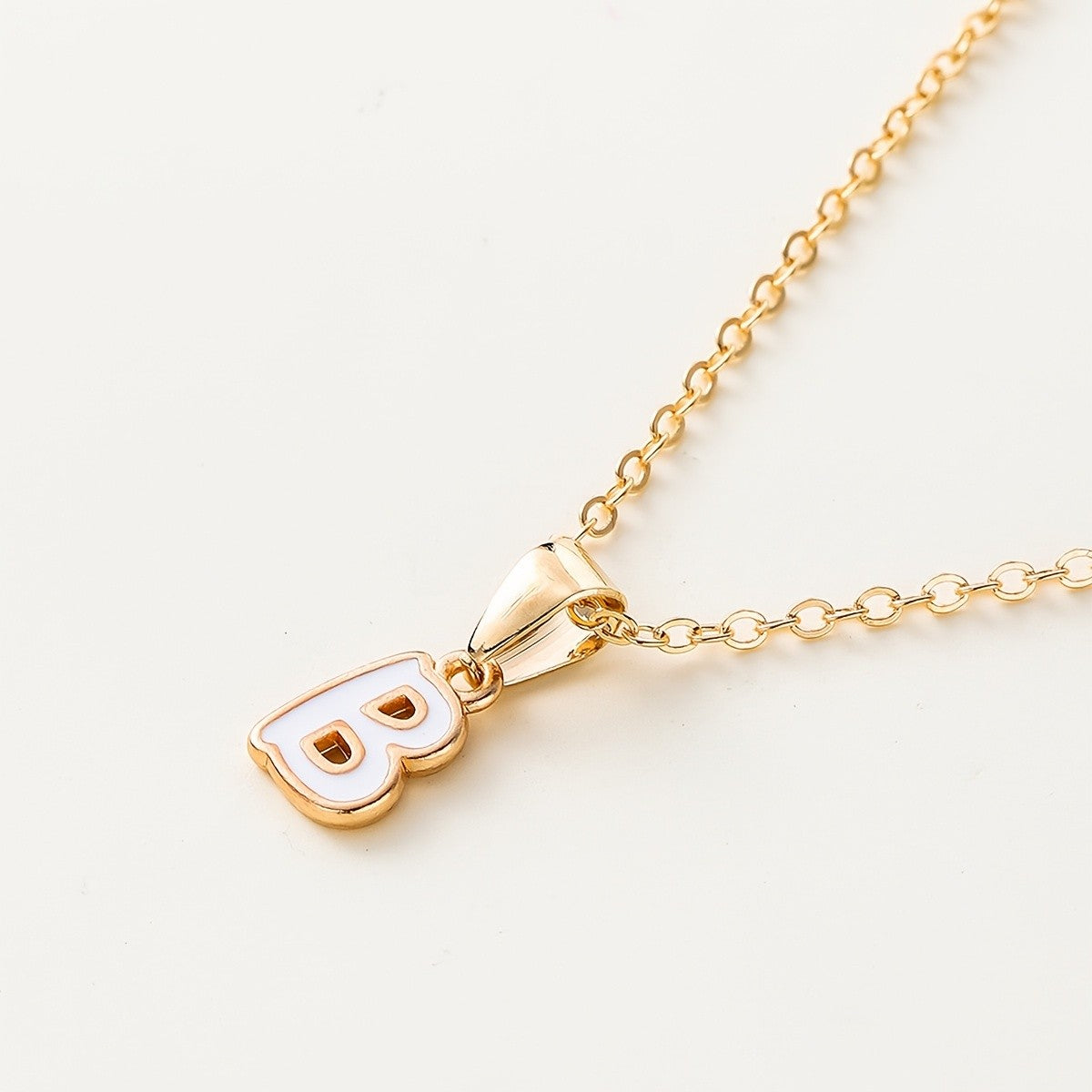 Dainty Letter Initial Necklace
