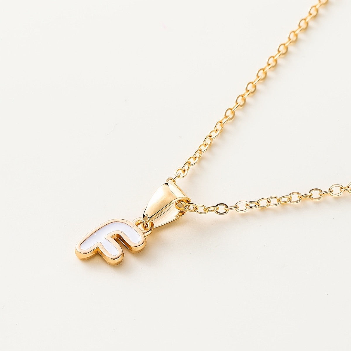 Dainty Letter Initial Necklace