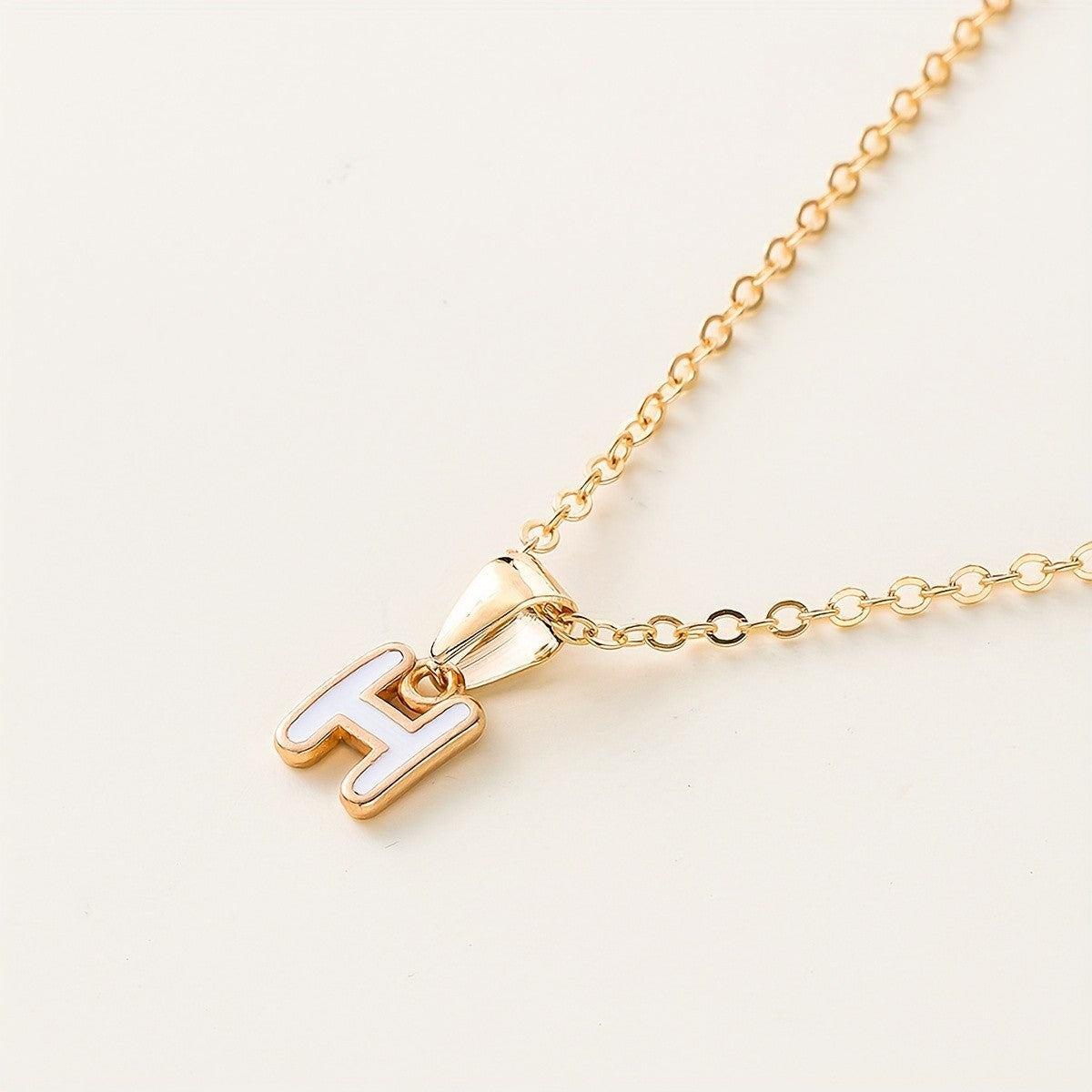 Dainty Letter Initial Necklace