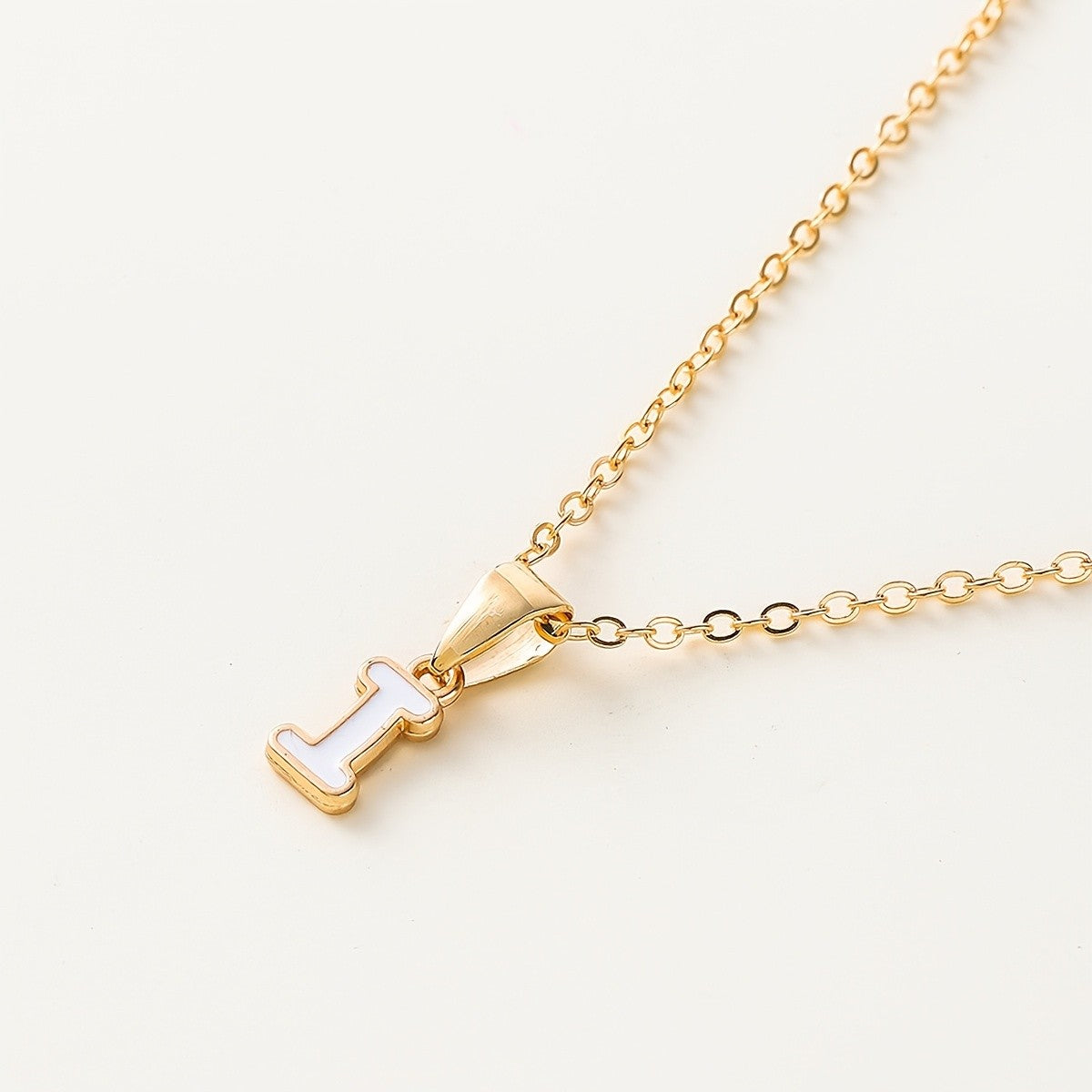 Dainty Letter Initial Necklace