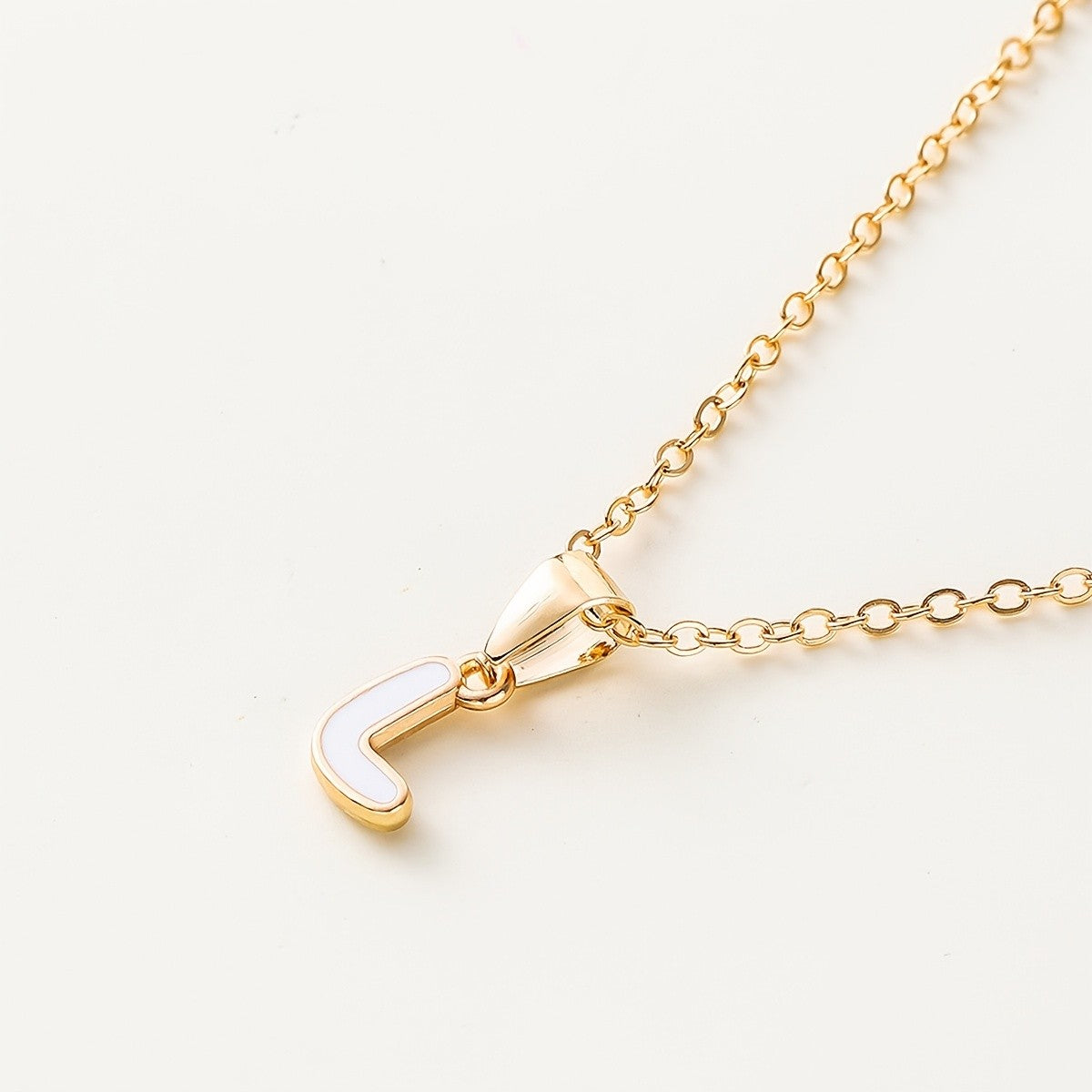 Dainty Letter Initial Necklace