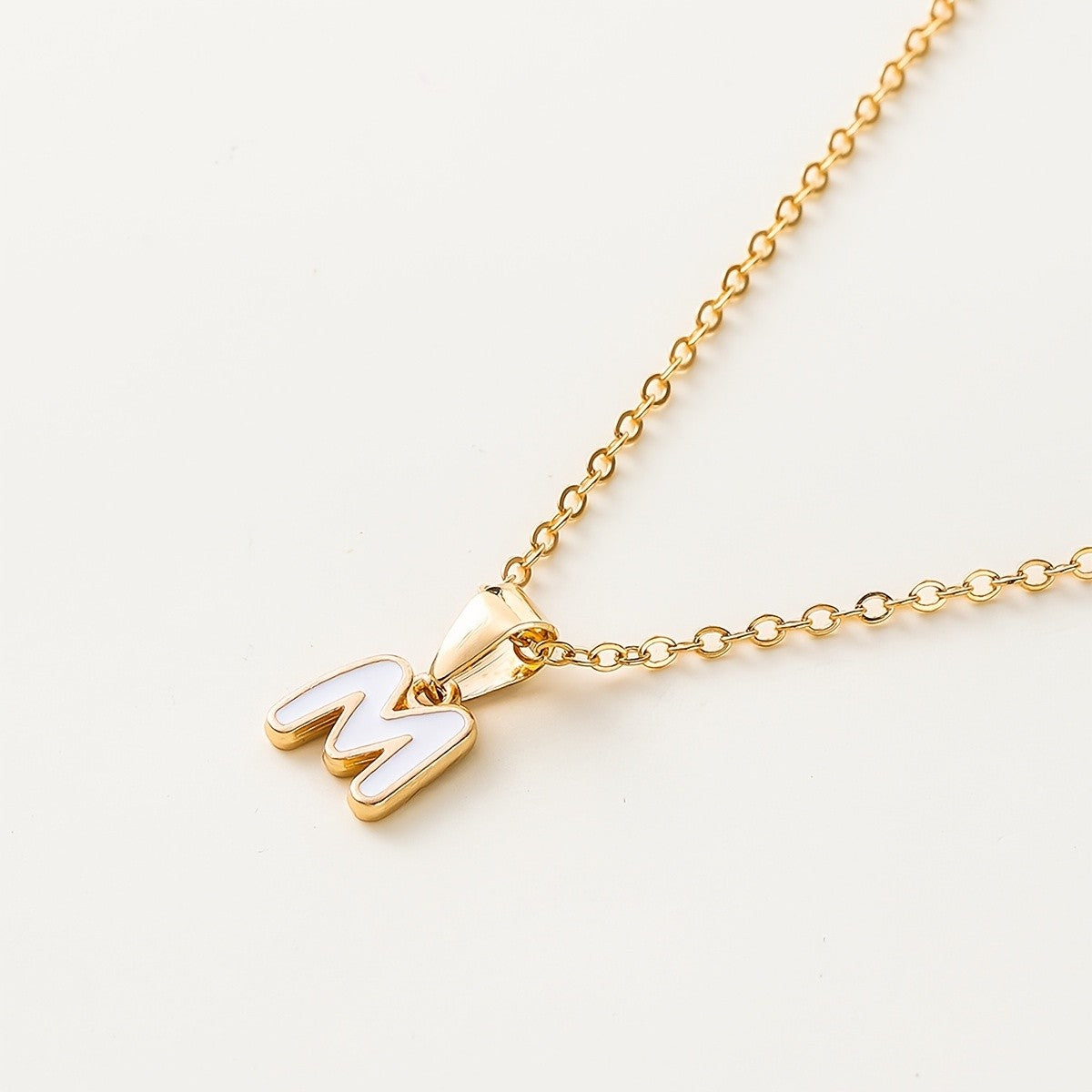 Dainty Letter Initial Necklace