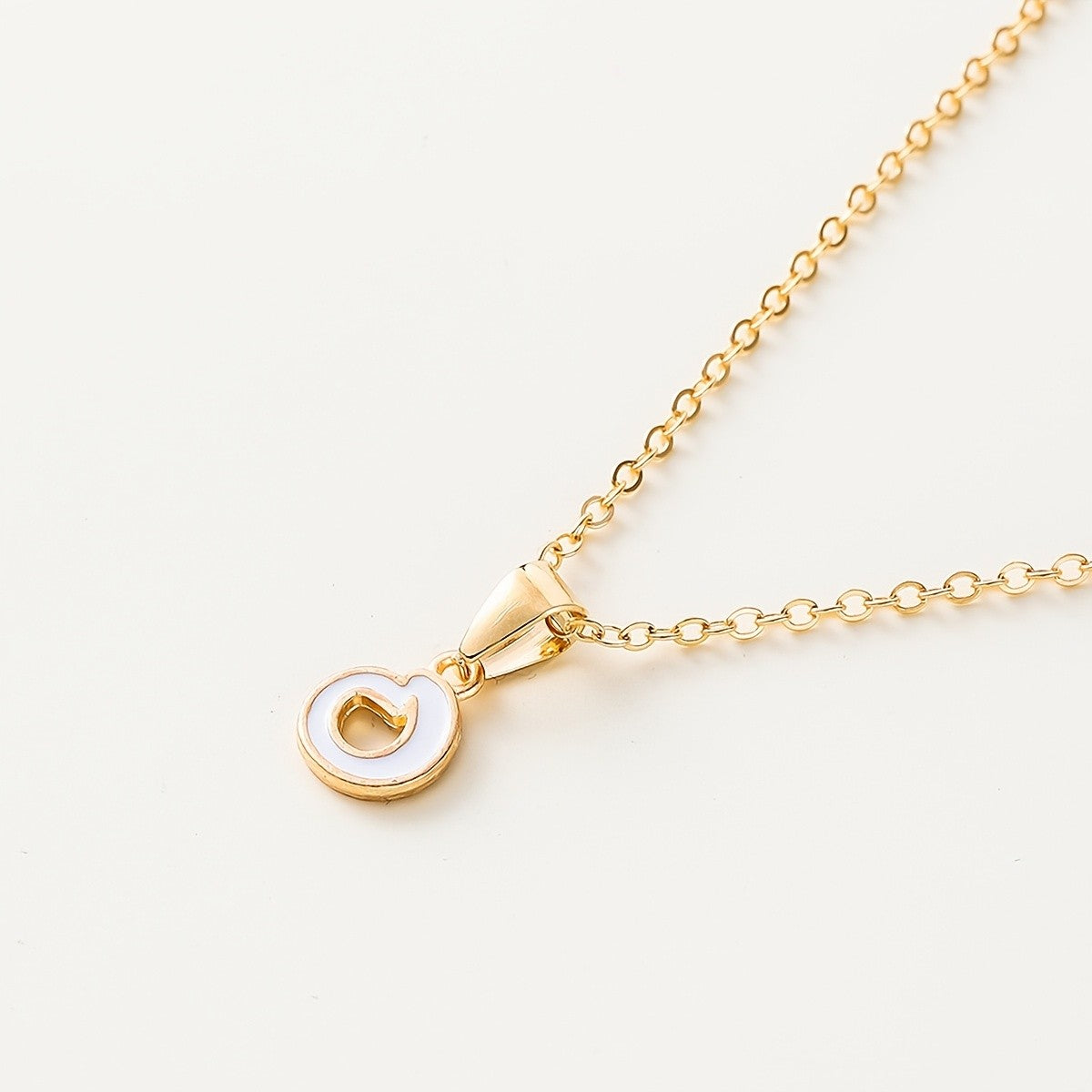 Dainty Letter Initial Necklace