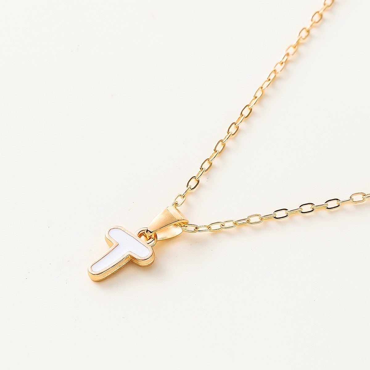 Dainty Letter Initial Necklace