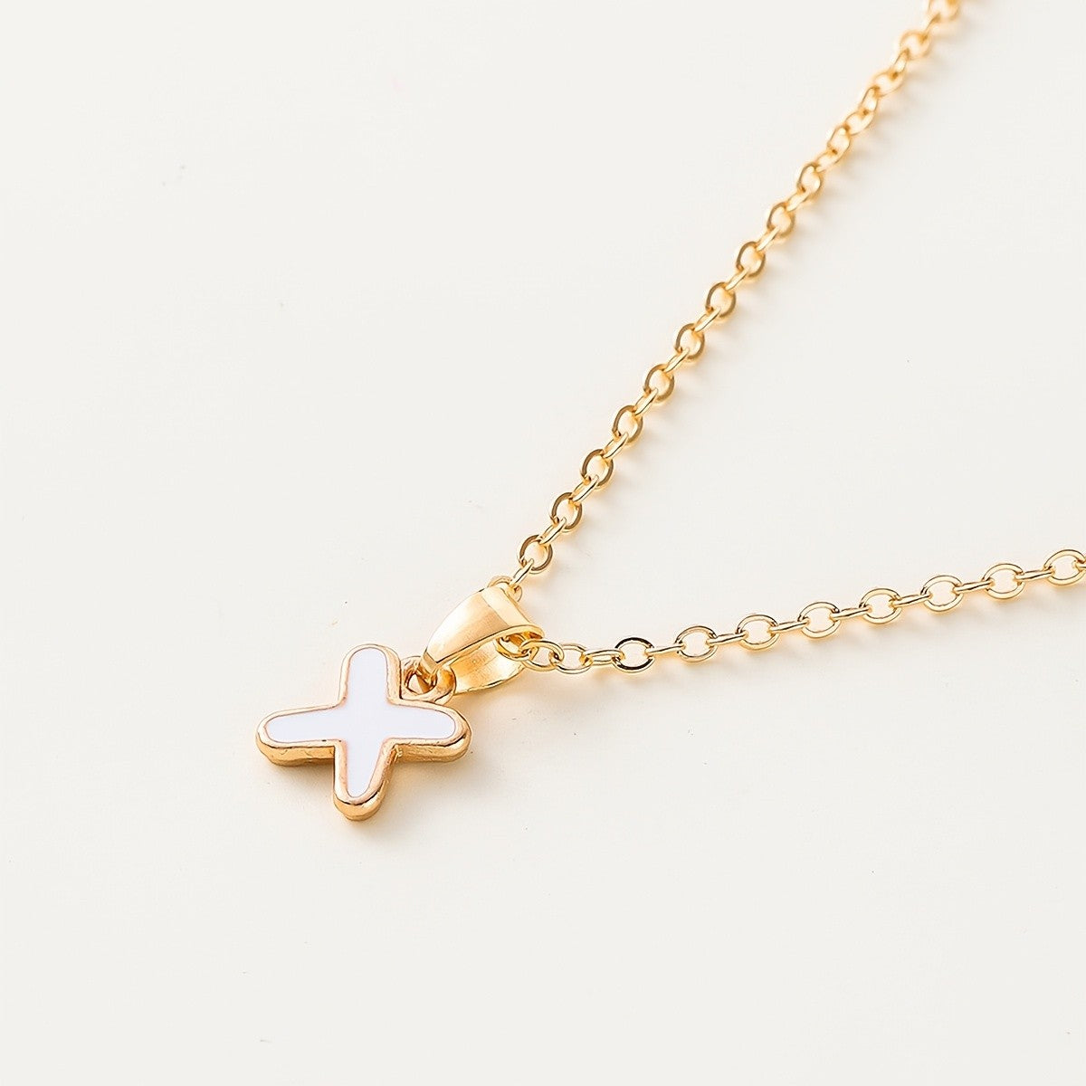 Dainty Letter Initial Necklace